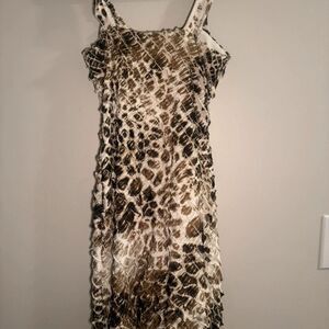 Y2K Volume One Cheetah Size Small Dress
